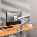 Alterzone Arm Momentum Heavy-duty Single Monitor Arm, Silver Alterzone Arm Momentum Heavy-duty Single Monitor Arm, Silver