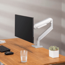 Alterzone Arm Momentum Heavy-duty Single Monitor Arm, Silver Alterzone Arm Momentum Heavy-duty Single Monitor Arm, Silver