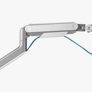 Alterzone Arm Momentum Heavy-duty Single Monitor Arm, Silver Alterzone Arm Momentum Heavy-duty Single Monitor Arm, Silver