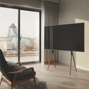 Alterzone Quad TV Floor Stand for 49"-70" TV's, Walnut - DELENordic.com Alterzone Quad TV-lattiajalusta 49