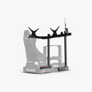 Trak Racer Freestanding Triple (3) Monitor Stand - up to 45" displays - DELENordic.com Trak Racer Freestanding Triple (3) Monitor Stand - up to 45