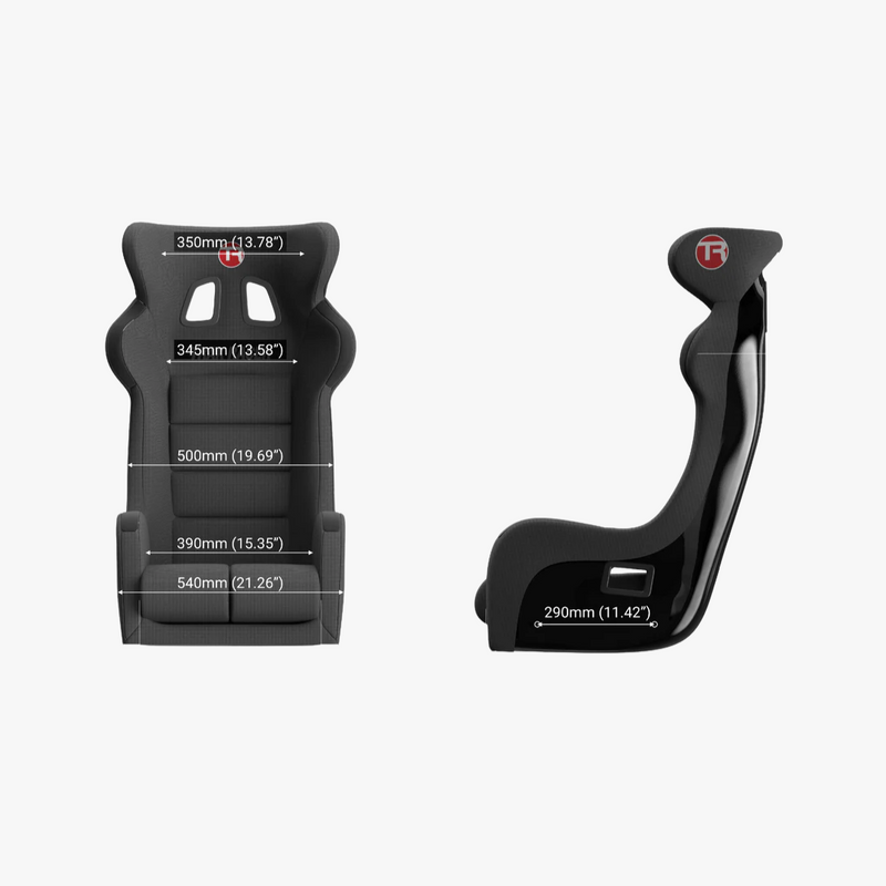 Trak Racer GT Style Fixed Fiberglass Seat Trak Racer GT Style Fixed Fiberglass Seat