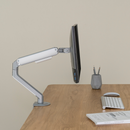 Alterzone Arm Lift Single Monitor Arm, White Alterzone Arm Lift Single Monitor Arm, White