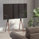 Alterzone Quad TV Floor Stand for 49"-70" TV's, Walnut - DELENordic.com Alterzone Quad TV-lattiajalusta 49