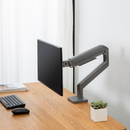 Alterzone Arm Momentum Heavy-duty Single Monitor Arm With USB-A/USB-C Ports, Space Gray Alterzone Arm Momentum Heavy-duty Single Monitor Arm, Space Gray