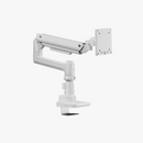Alterzone Arm Luxe Heavy-duty Single Monitor Arm, White Alterzone Arm Luxe Heavy-duty Single Monitor Arm, White