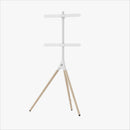 Alterzone Trio Easel TV Floor Stand for 45"-65" TVs, White - DELENordic.com Alterzone Trio Easel TV Floor Stand for 45