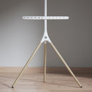 Alterzone Trio Easel TV Floor Stand for 45"-65" TVs, White - DELENordic.com Alterzone Trio Easel TV Floor Stand for 45