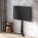 Alterzone Arc TV Floor Stand for 37"-70" TVs, Black - DELENordic.com Alterzone Arc TV-lattiajalusta 37