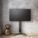 Alterzone Arc TV Floor Stand for 37"-70" TVs, Black - DELENordic.com Alterzone Arc TV-lattiajalusta 37