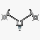 Alterzone Arm Duo Aluminum Monitor Arm, Space Gray - DELENordic.com Alterzone Arm Duo alumiininen monitorivarsi kahdelle 17