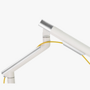 Alterzone Arm Duo Aluminum Monitor Arm, White - DELENordic.com Alterzone Arm Duo alumiininen monitorivarsi kahdelle 17