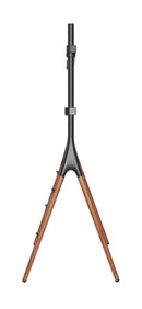 Alterzone Quad TV Floor Stand for 49"-70" TV's, Walnut - DELENordic.com Alterzone Quad TV-lattiajalusta 49