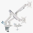 Alterzone Arm Duo USB Aluminum Monitor Arm, 2 x USB 3.0 Ports, White - DELENordic.com Alterzone Arm Duo USB alumiininen monitorivarsi kahdelle 17