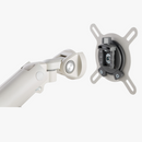 Alterzone Arm Duo USB Aluminum Monitor Arm, 2 x USB 3.0 Ports, White - DELENordic.com Alterzone Arm Duo USB alumiininen monitorivarsi kahdelle 17