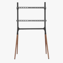 Alterzone Quad TV Floor Stand for 49"-70" TV's, Walnut - DELENordic.com Alterzone Quad TV-lattiajalusta 49