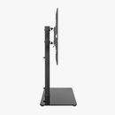 Alterzone Slim 7g Compact TV Stand with Glass Base for 37"-70" TVs, Black - DELENordic.com Alterzone Slim 7g Compact TV-lattiajalusta lasipohjalla 37