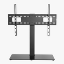 Alterzone Slim 7g Compact TV Stand with Glass Base for 37"-70" TVs, Black - DELENordic.com Alterzone Slim 7g Compact TV-lattiajalusta lasipohjalla 37
