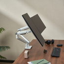 Alterzone Arm Duo Aluminum Monitor Arm, White - DELENordic.com Alterzone Arm Duo alumiininen monitorivarsi kahdelle 17