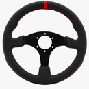 Simagic Round-Shaped Steering Wheel without HUB | 330mm - DELENordic.com Simagic Rounded Steering Wheel without HUB | 330mm