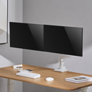 Alterzone Arm Luxe Heavy-duty Duo Monitor Arm, White - DELENordic.com Alterzone Arm Luxe Heavy-duty Duo Monitor Arm, White