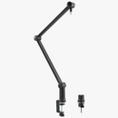 Alterzone Arm M1 Professional Microphone Boom Arm Stand, Black - DELENordic.com Alterzone Arm M1 professional mikrofonivarsijalusta, musta