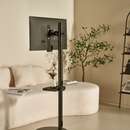 Alterzone Shift Monitor Floor Stand, Black - DELENordic.com Alterzone Shift lattiajalusta monitorille, musta