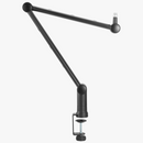 Alterzone Arm M1 Professional Microphone Boom Arm Stand, Black - DELENordic.com Alterzone Arm M1 professional mikrofonivarsijalusta, musta