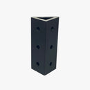 Trak Racer TR8020 Spare Corner Bracket - 120 X 40MM - Black - Set of 2 - DELENordic.com Trak Racer TR8020 Spare Corner Bracket - 120 X 40MM - Black - Set of 2