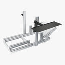 Trak Racer Keyboard Table Top/Desk with Swivel Mount and Reinforced A-Frame - 620mm wide - DELENordic.com Trak Racer Keyboard Table Top/Desk with Swivel Mount - Black