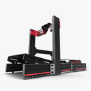 Trak Racer Full Set TR120 Aluminium Racing Cockpit with TR One Universal Wheel Deck and Rally Seat - DELENordic.com Trak Racer TR120 Racing Cockpit with TR One Universal Wheel Deck and Rally Seat