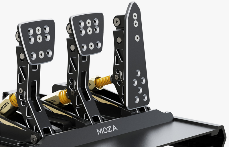 CRP Load Cell Pedal  国内正規品【2月8日発送 予約受付中】 - dele.io MOZA CRP Load Cell Three Pedals with Base