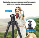 ZOMEi T50 Portable Tripod, Black - DELENordic.com ZOMEi T50 Portable Tripod, Black