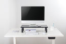 Alterzone Rise 3 Adjustable Desktop Monitor Stand, Black - DELENordic.com Alterzone Rise 3 Adjustable Desktop Monitor Stand, Black