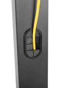 Alterzone Slim 7g TV Stand with Glass Base for 37"-70" TVs, Black - DELENordic.com Alterzone Slim 7g TV-lattiajalusta lasipohjalla 37