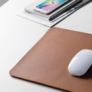Alterzone Pad Desktop Sustainable Vegan Leather Surface, Cognac Brown - DELENordic.com Alterzone Pad Desktop Sustainable Vegan Leather Surface, Cognac Brown