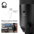 Fifine x DELE K670B USB Condenser Microphone, Black edition - DELENordic.com Fifine K670B USB Condenser -mikrofoni, musta versio