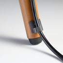 Alterzone Trio Easel TV Floor Stand for 45"-65" TVs, Walnut - DELENordic.com Alterzone Trio TV-lattiajalusta 45