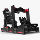 Trak Racer Full Set TR120 Aluminium Racing Cockpit with TR One Wheel Mount for Fanatec Direct Drive Wheels and Rally Seat - DELENordic.com Trak Racer TR120 Racing Cockpit with TR One Wheel Mount for Fanatec Direct Drive Wheels and Rally Seat